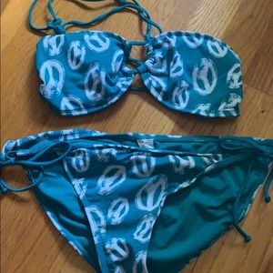 Peace sign bikini